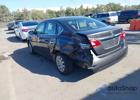 2014 Nissan Sentra S z USA, uszkodzony, nr VIN 3N1AB7AP9EY223866